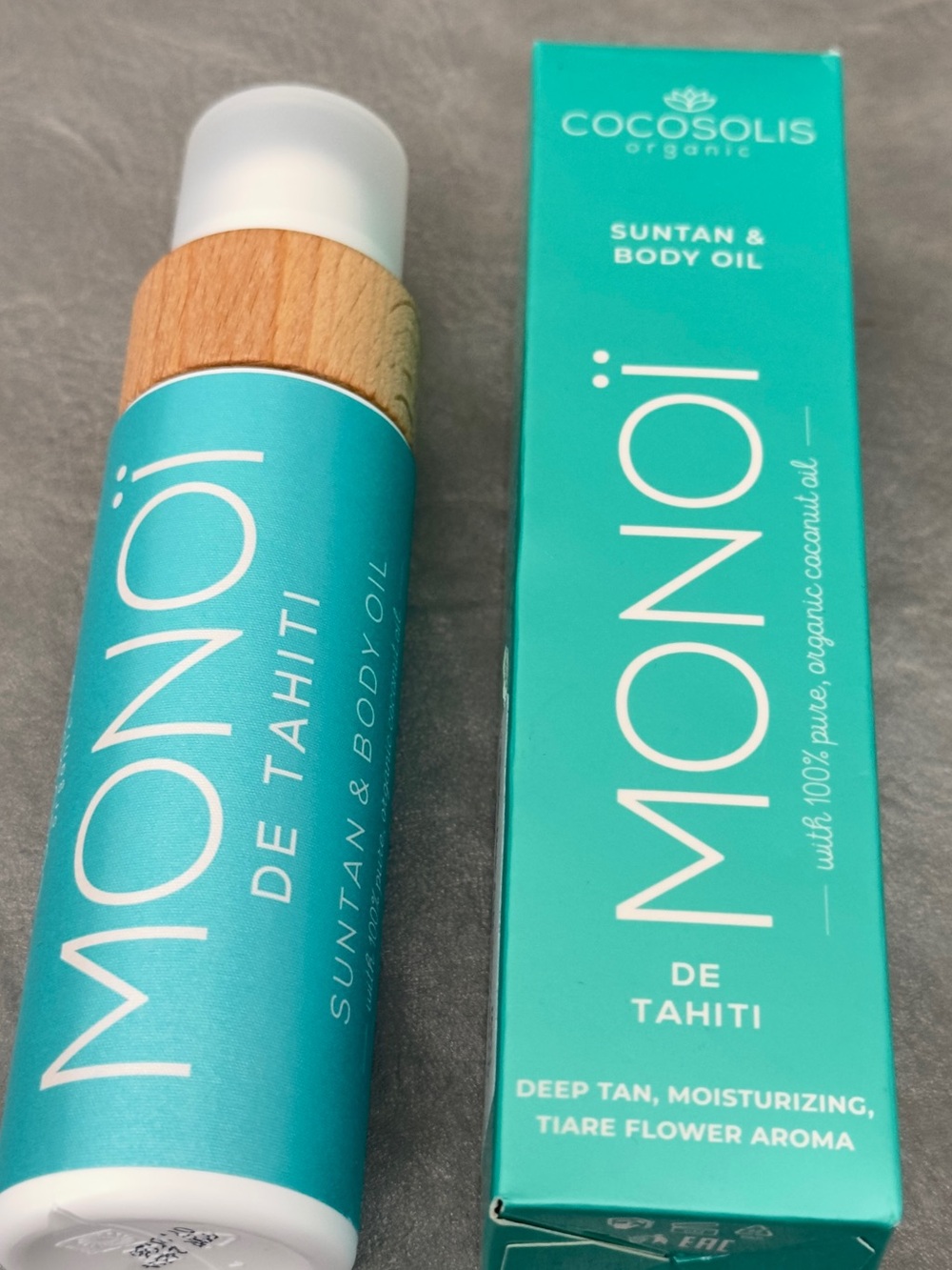 COCOSOLIS MONOI Tanning Bed Lotion Accelerator – Organic Tanning Oil